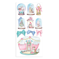 Stamperia Christmas Rose 6x12 Inch Paper Pack (SBBVB05)